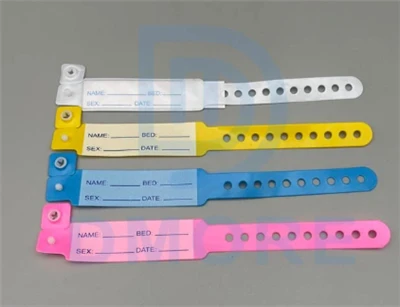 Suv o'tkazmaydigan otishmali rfid UHF PVX Plastik Bilakli plastik bilak forma